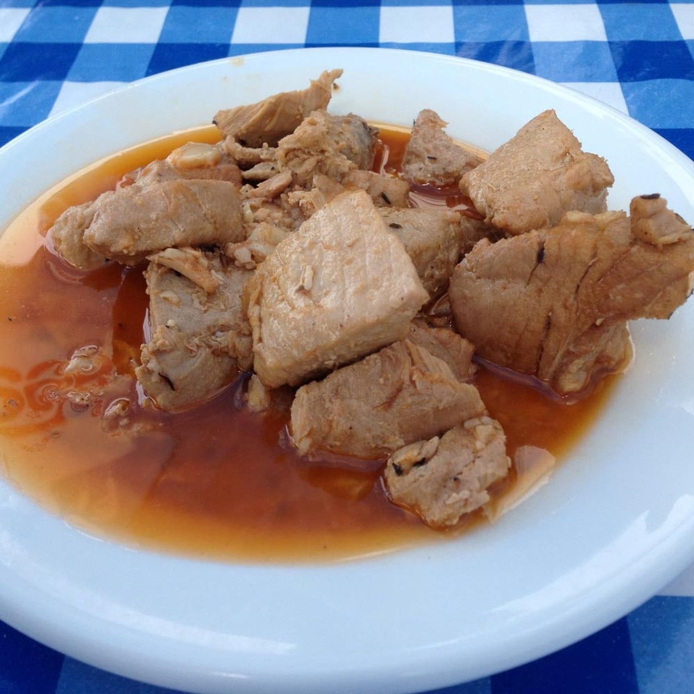 Carne de fiesta - Exquisito manjar en Casa África Restaurante Playa
